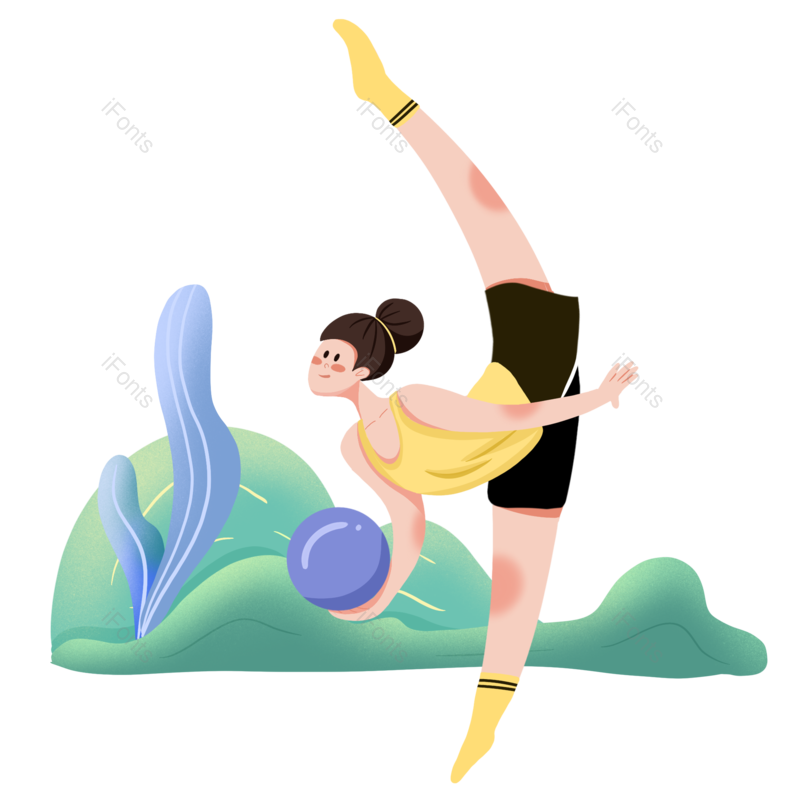 体育比赛图片,绿叶元素,人物PNG,运动免抠素材